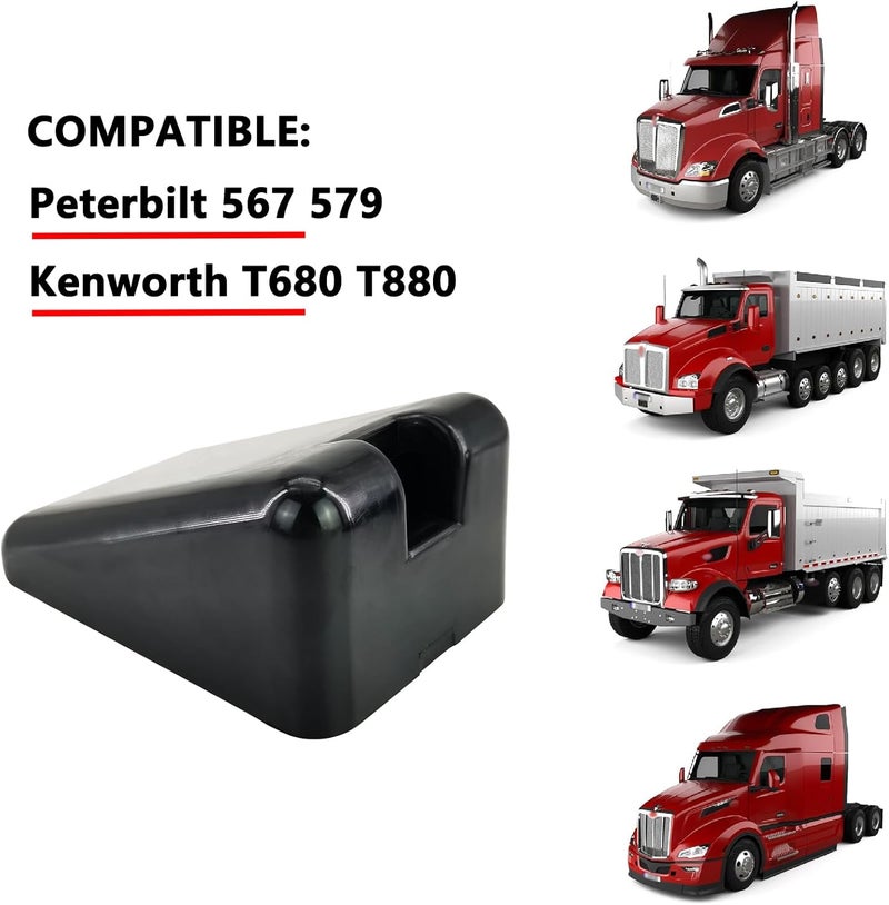 ZUVELLO L85-6081 M75681 Hood Bumper Support Fit For Peterbilt 567 579 Kenworth T680 T880 Semi Trucks, 2 Pack - Image 5